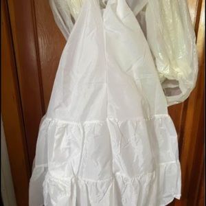 New! Bridal skirt slip